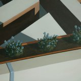 detail: één van de bloembakken