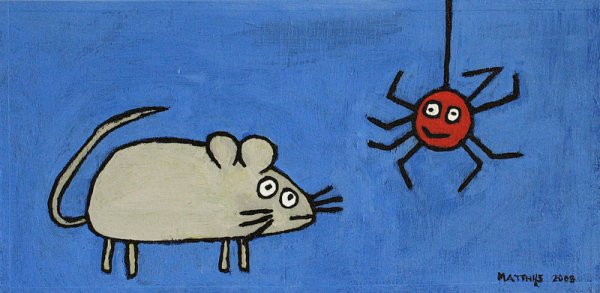 Muis en spin