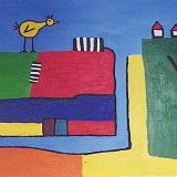 Vogel en wortels