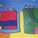 Vogel en wortels