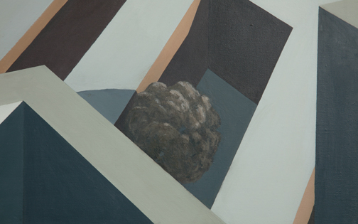 Detail van de boom vooraan in de laatste versie