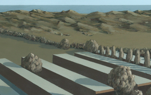 Detail van de duinen