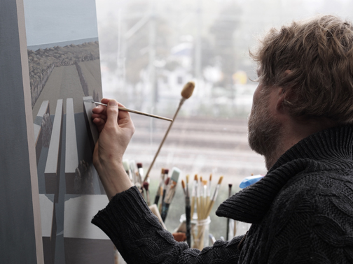 Dag 90 Matthijs aan het werk II