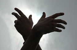 Cross hands